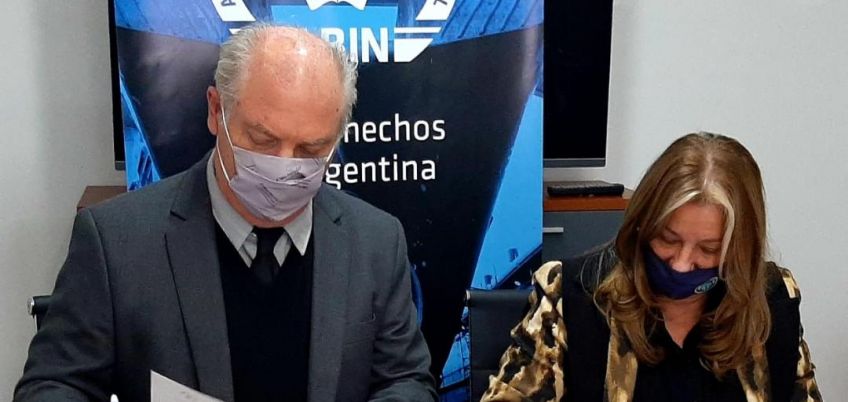 La Asociación Bonaerense de la Industria Naval firmó un acuerdo de trabajo conjunto con la Unión Industrial de Campana