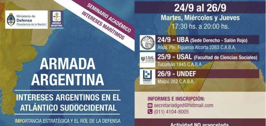 Seminario Académico sobre los Intereses Argentinos en el Atlántico