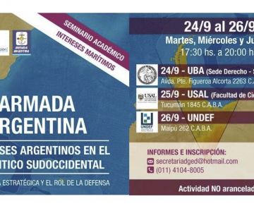 Seminario Académico sobre los Intereses Argentinos en el Atlántico